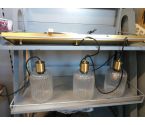SUSPENSION VERRE 3 GLOBES