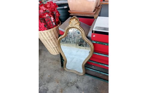 MIROIR DORE