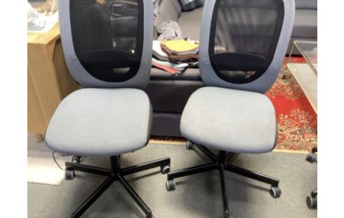 SIEGE DE BUREAU GRIS