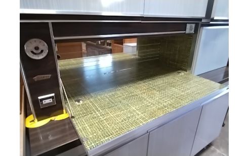 BUFFET 2 CORPS FORMICA BLANC TOURNIER