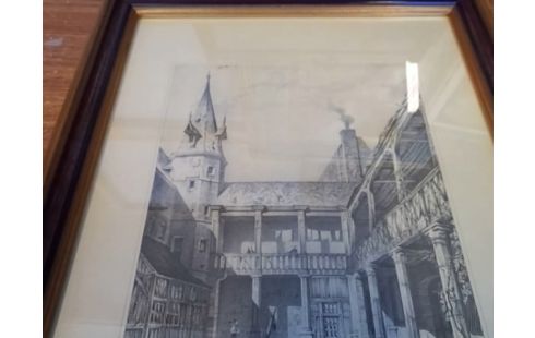 CADRE COUR DE L'HOTEL BERNARDON DIJON