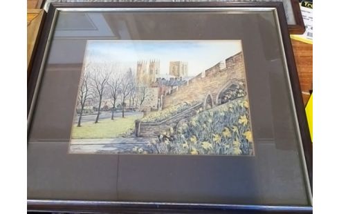 CADRE PONT AVEC FLEURS