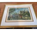 LITHOGRAPHIE NOTRE DAME DE PARIS