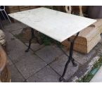 TABLE BISTROT MARBRE
