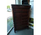 CHIFFONNIER A COLONNES DESSUS MARBRE