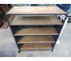 MEUBLE ETAGERE A ROULETTE