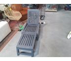 BAIN DE SOLEIL PLASTIQUE GRIS ANTHRACITE