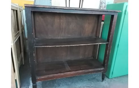ETAGERE DE RANGEMENT BOIS FONCÉ