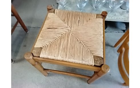 TABOURET PAILLE