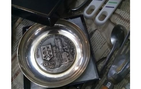 COUPELLE METAL ARGENTE