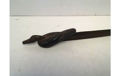 OUVRE LETTRE BOIS CANARD