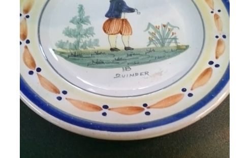 ASSIETTE PETIT BRETON HB QUIMPER (BR)