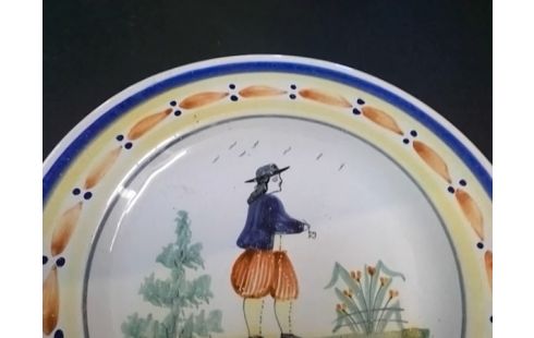 ASSIETTE PETIT BRETON HB QUIMPER (BR)