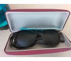 PAIRE DE LUNETTES A GRILLE STENOPE CONCENTRATION