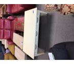 TABLE BASSE PEINT BEIGE 3 TIROIRS