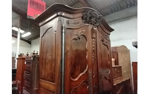ARMOIRE DE MARIAGE NOYER 19 EME CLE
