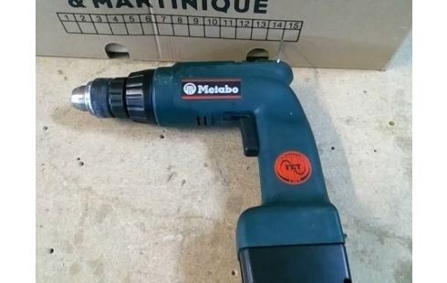 PERCEUSE SANS FIL METABO AVEC CAISSE