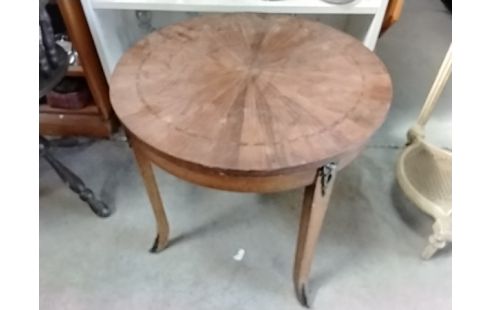 TABLE BASSE BOIS MARQUETERIE