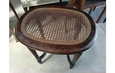 GUERIDON BOIS FONCÉ STYLE LOUIS XVI