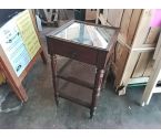 GUERIDON CANNAGE MIROIR DESSUS