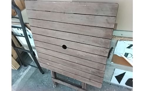 TABLE PLIANTE JARDIN EXOTIQUE