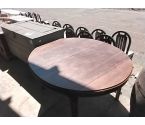 TABLE RONDE BOIS ANNÉE 30/40