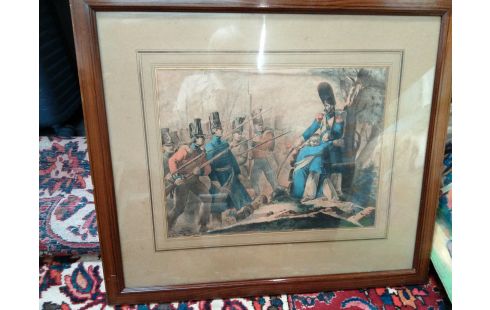 GRAVURE MILITAIRE