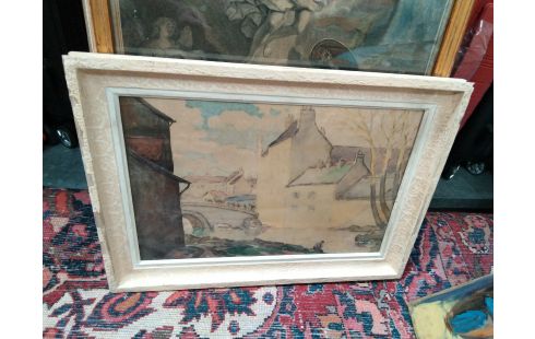 AQUARELLE MONTAGNIER
