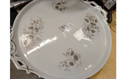 PLAT PORCELAINE GÂTEAU