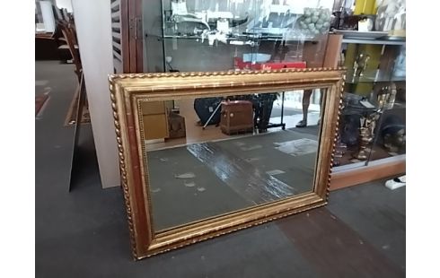 MIROIR DORE RECTANGULAIRE