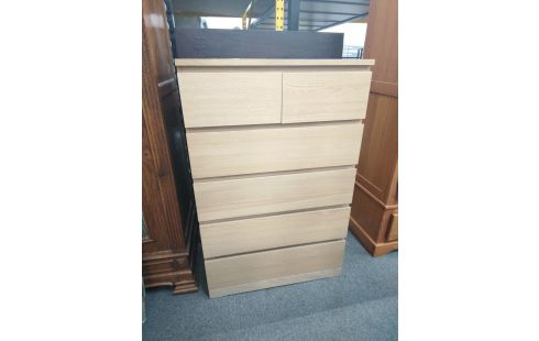 COMMODE IKEA MALM 6 TIROIRS