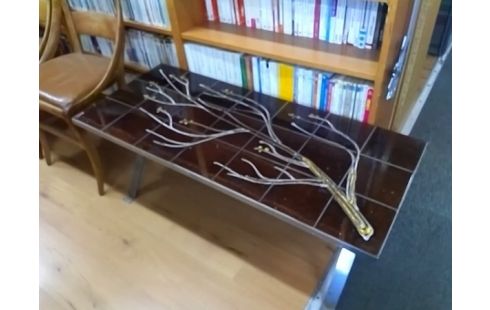 TABLE BASSE CARRELEE STYLE VALAURIS