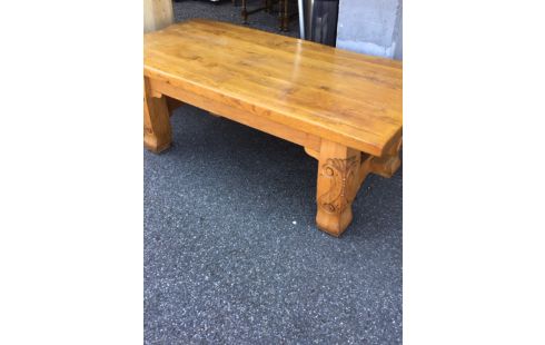 TABLE BASSE CHENE