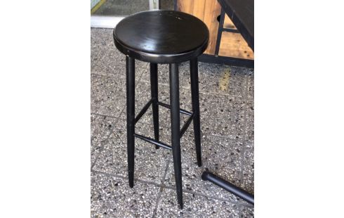 TABOURET NOIR