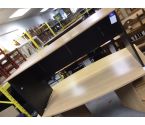 BUREAU COULEUR HETRE ET NOIR