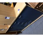 DRESSOIR COULEUR HETRE 2P 5T BLEU