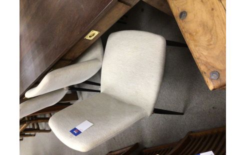 6 CHAISES MOBITEC TISSU BEIGE
