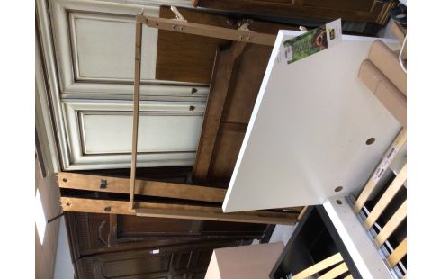 LIT 160X200 CHENE FONCE + SOMMIERS