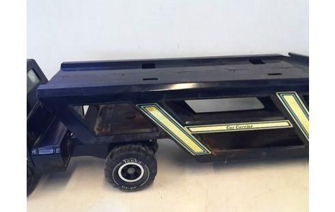 CAMION AVEC REMORQUE VOITURE TONKA