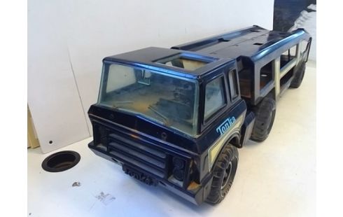 CAMION AVEC REMORQUE VOITURE TONKA