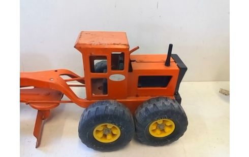 TRACTEUR METAL ORANGE
