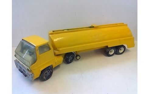 CAMION JAUNE TONKA AVEC CITERNE