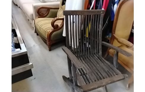 FAUTEUIL DE JARDIN BOIS EXOTIQUE