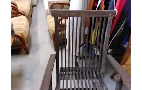 FAUTEUIL DE JARDIN BOIS EXOTIQUE