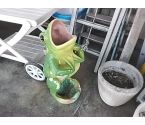 PORTE PARAPLUIE GRENOUILLE CERAMIQUE
