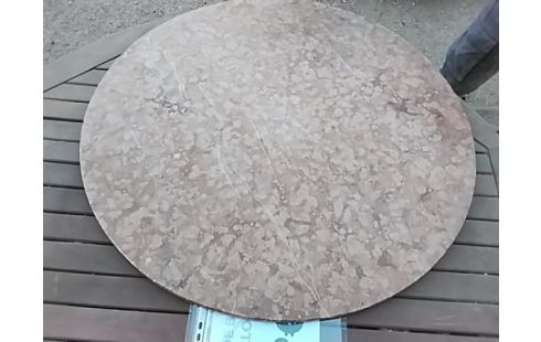 PLATEAU ROND MARBRE