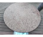 PLATEAU ROND MARBRE