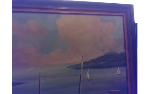CADRE BATEAU SANS VOILE