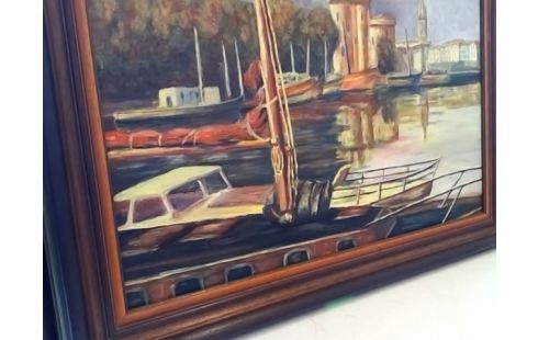CADRE PORT BATEAU AVEC FORT