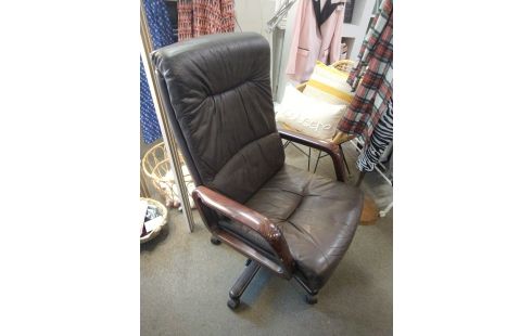 FAUTEUIL DE BUREAU CUIR